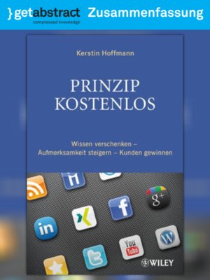 cover image of Prinzip kostenlos (Zusammenfassung)